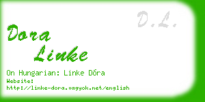 dora linke business card